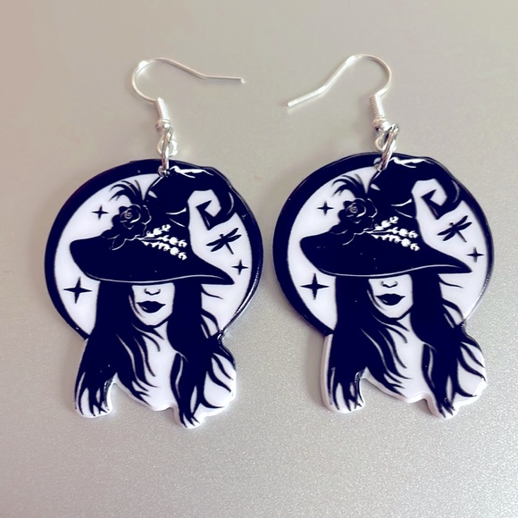 Jewelry - Witchy—Witch Hat Earrings
